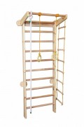 Babygrai 9098 Спортивный уголок Babygrai из сосны 225см с веревочным набором фото